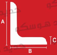 مخطط زاوية حديدية